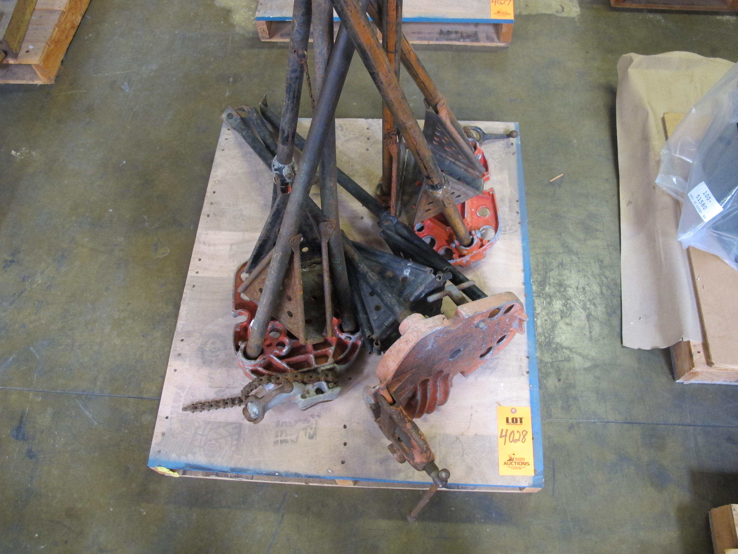 (3) RIDGID TRI-STANDS. LOADING & HANDLING FEE $15-4028